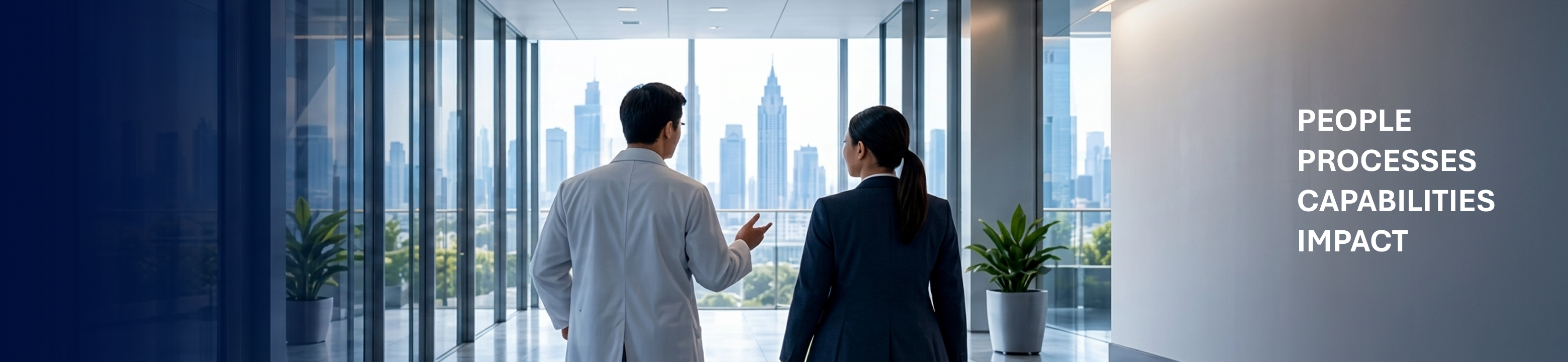 Company Transformation Office Skyline