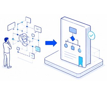 Are processes documented, or held in heads Graphic