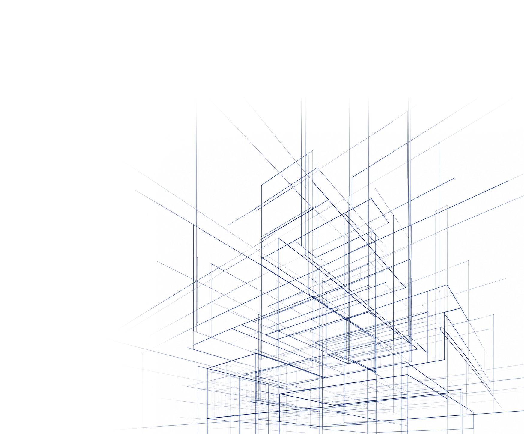 Architectural Blueprint Background Decor