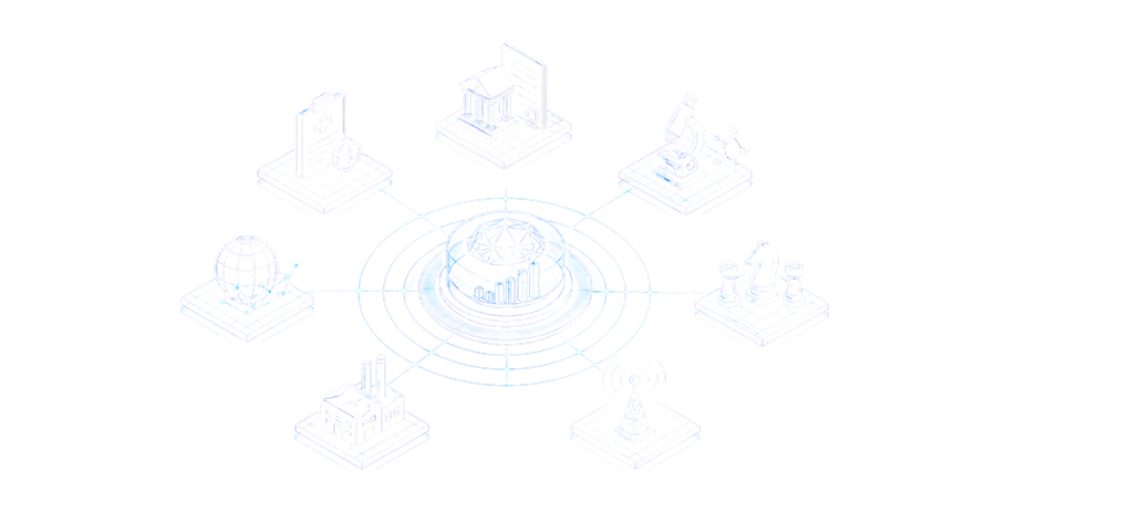 Seven Intelligence Domains Central Strategic Diagram